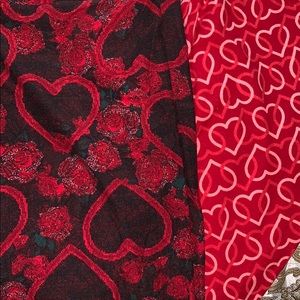Lularoe Bundle Valentines Leggings